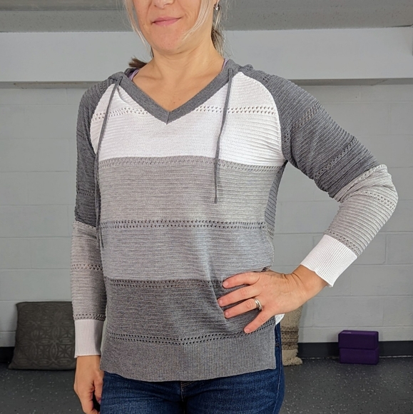 Long Sleeve Drawstring Sweatshirts - Picture 1 of 6